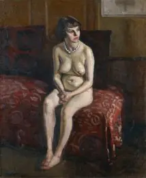 Sitting Nude, by Albert Marquet