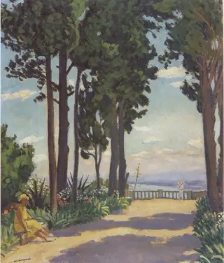 St. Raphael, the Terrace, by Albert Marquet