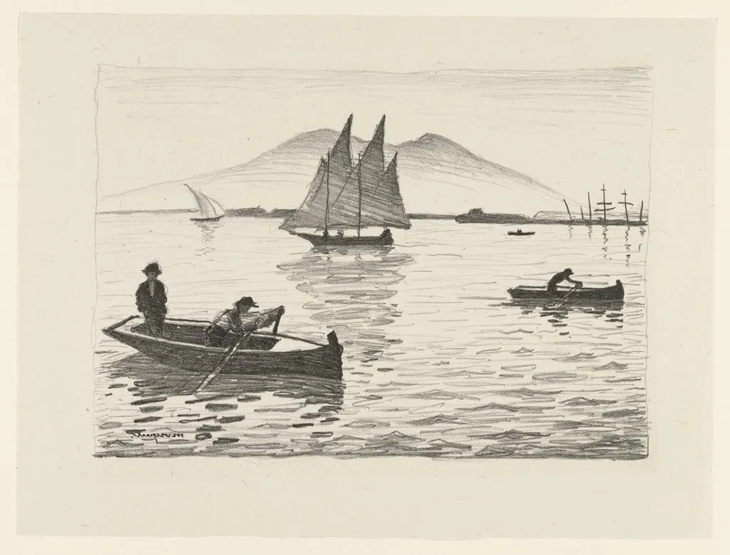 Untitled, by Albert Marquet, ink, 1924