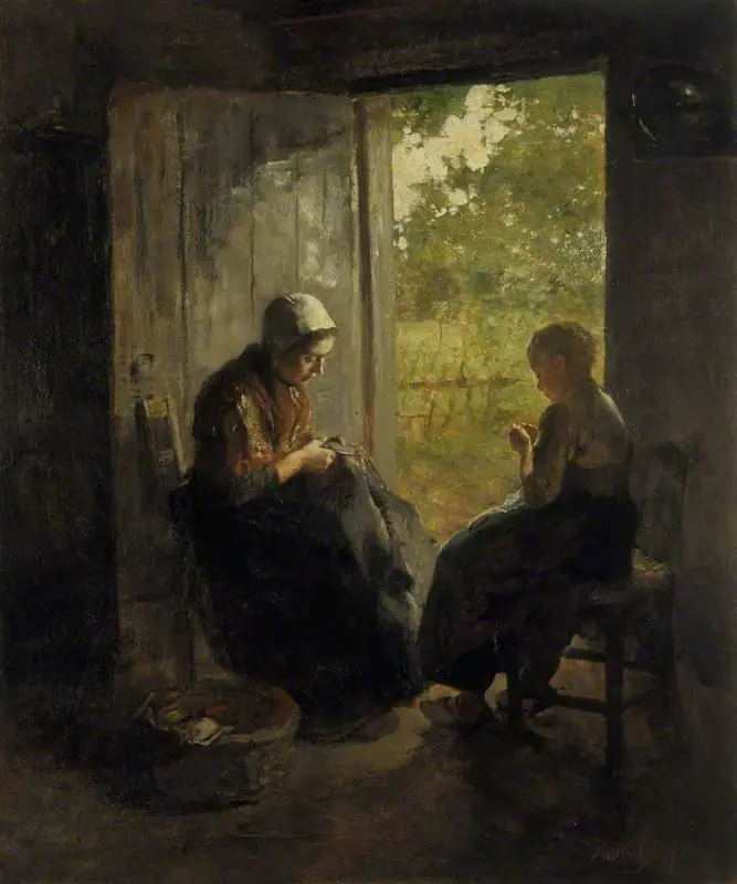 Busy, by Albert Neuhuys