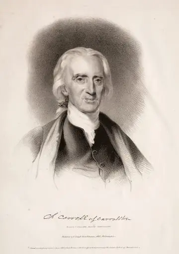 Charles Carroll of Carrollton, Maryland, by Albert Newsam