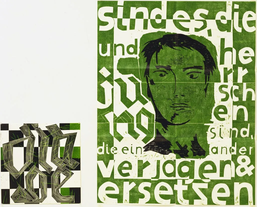 Untitled, by Albert Oehlen, 1987
