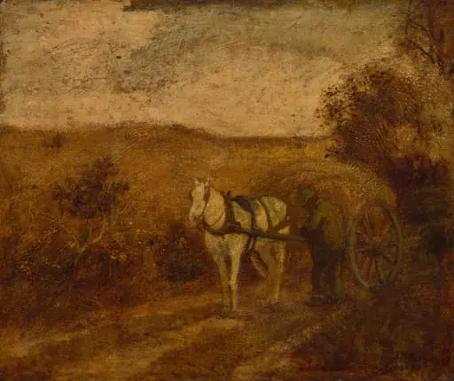 Mending the Harness, by Albert Pinkham Ryder