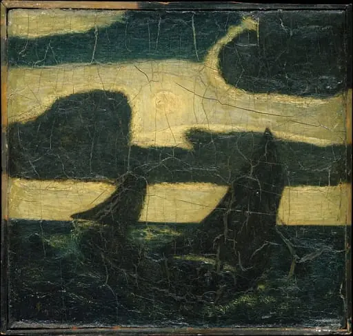 Moonlight Marine, by Albert Pinkham Ryder