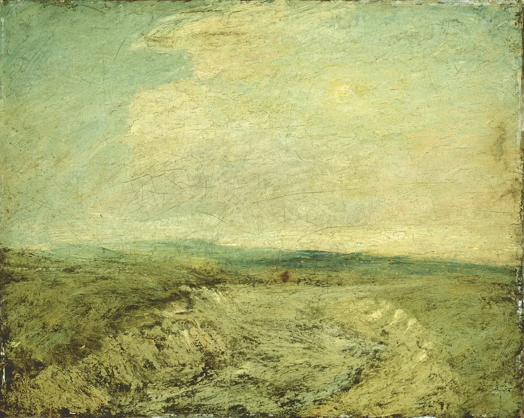 The Essex Canal, by Albert Pinkham Ryder, oil, 1896