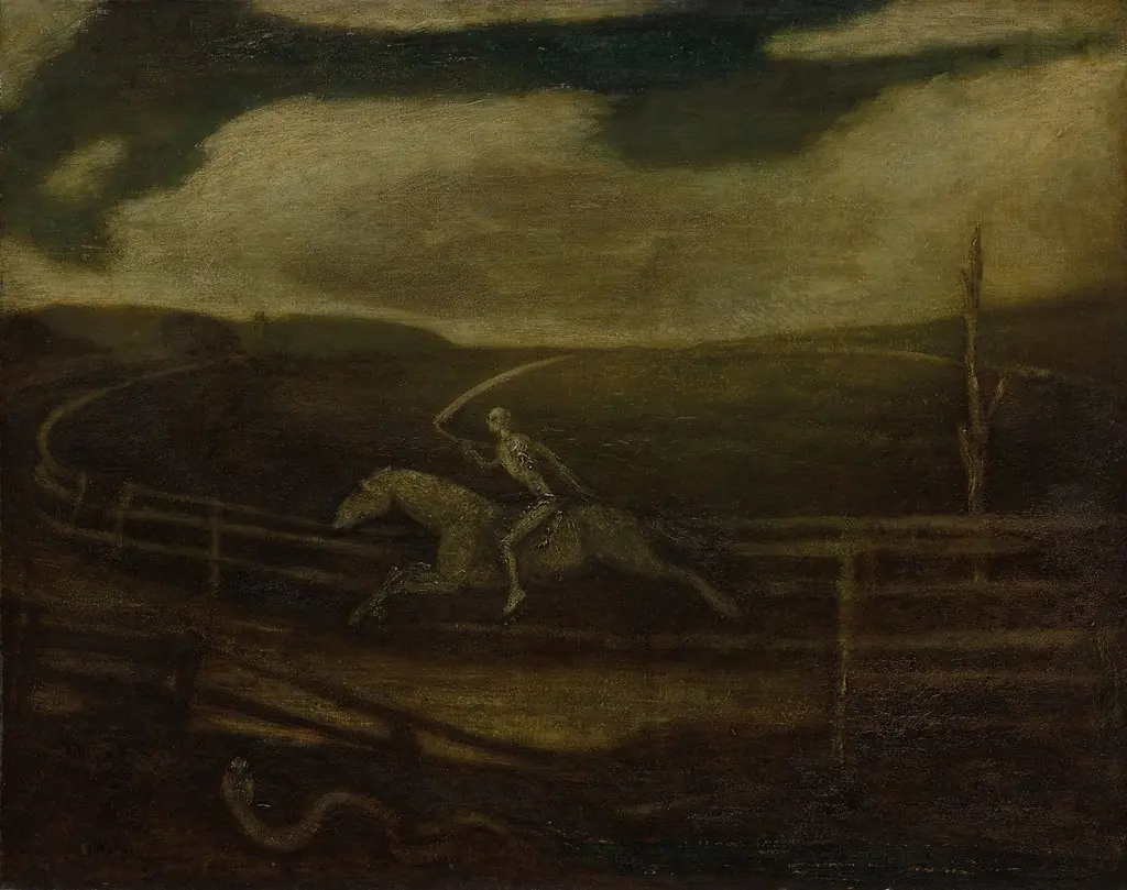 The Race Track (Death on a Pale Horse), by Albert Pinkham Ryder