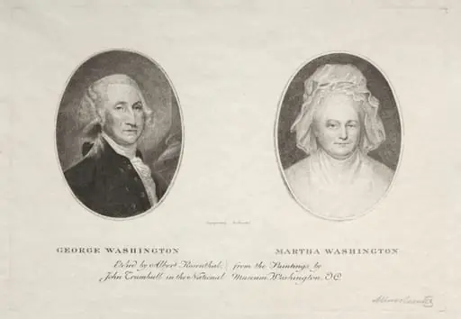 George and Martha Washington
