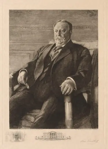 William H. Taft, by Albert Rosenthal