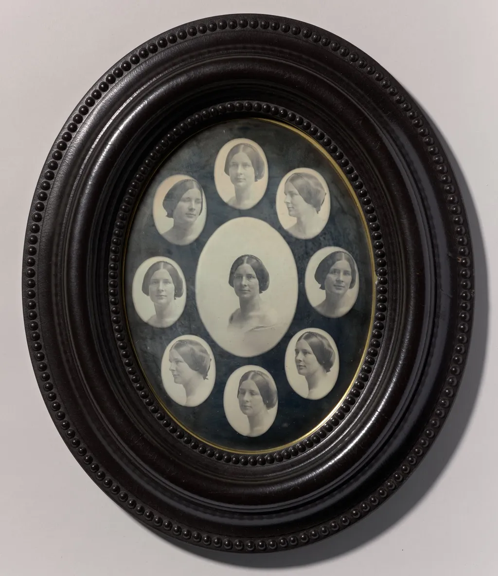 Medallion Portrait of a Woman, by Albert Sands Southworth, 1850