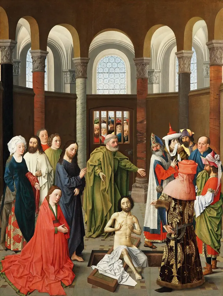 The Raising of Lazarus, by Albert van Ouwater