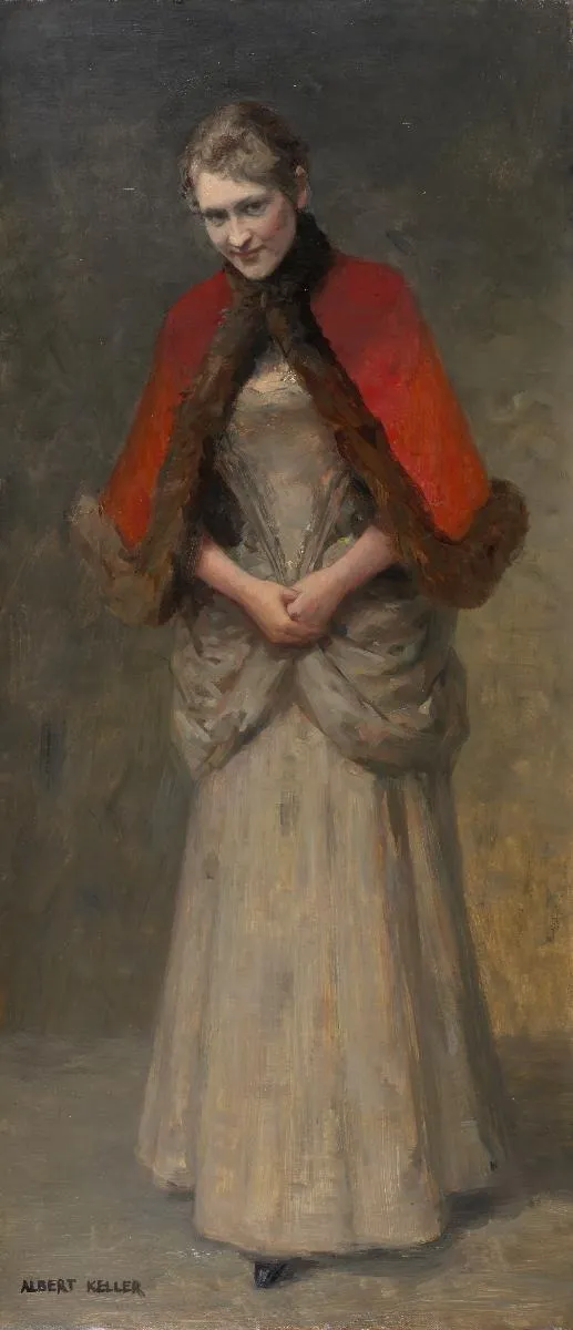 Madame La Suire, by Albert von Keller, oil, 1894