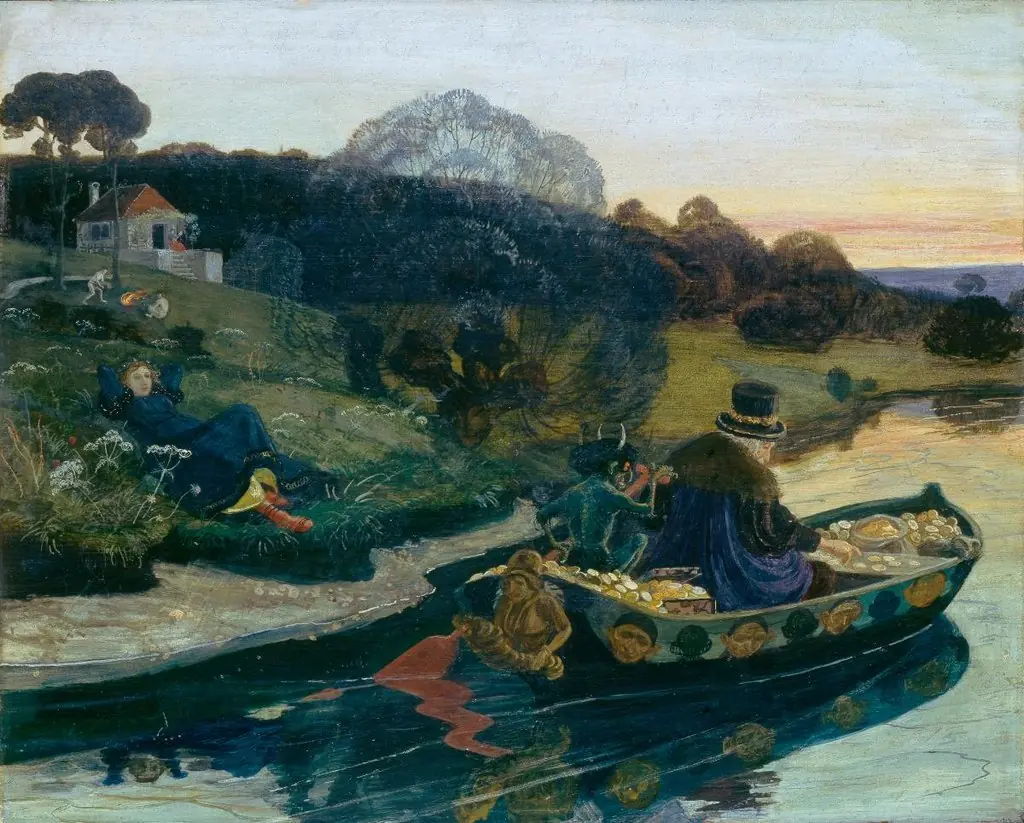 Der Geiz, by Albert Welti