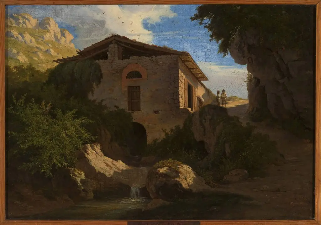 Italian landscape, by Albert Żamett
