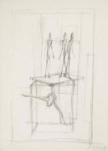 Untitled, by Alberto Giacometti