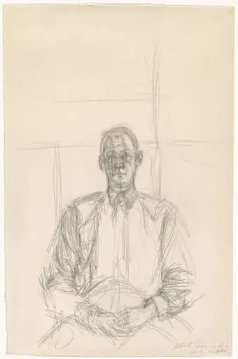 Untitled, by Alberto Giacometti