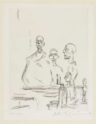 Untitled, by Alberto Giacometti