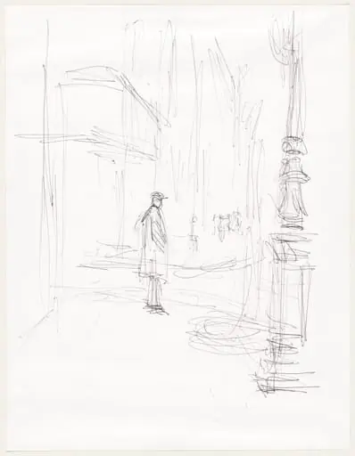 Untitled, by Alberto Giacometti