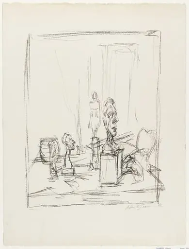 Untitled, by Alberto Giacometti