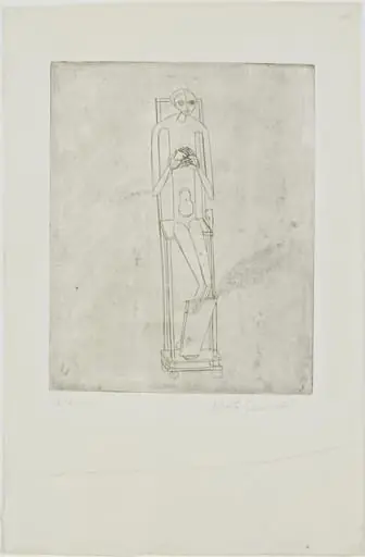 Untitled, by Alberto Giacometti
