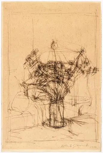 Untitled, by Alberto Giacometti