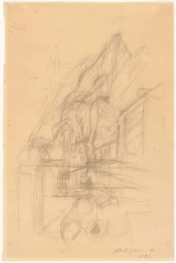 Untitled, by Alberto Giacometti