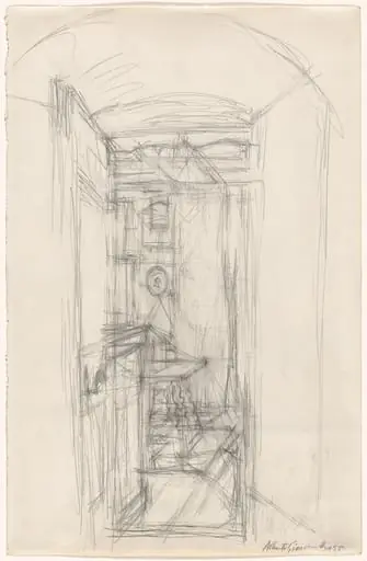 Untitled, by Alberto Giacometti