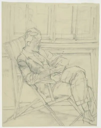 Untitled, by Alberto Giacometti
