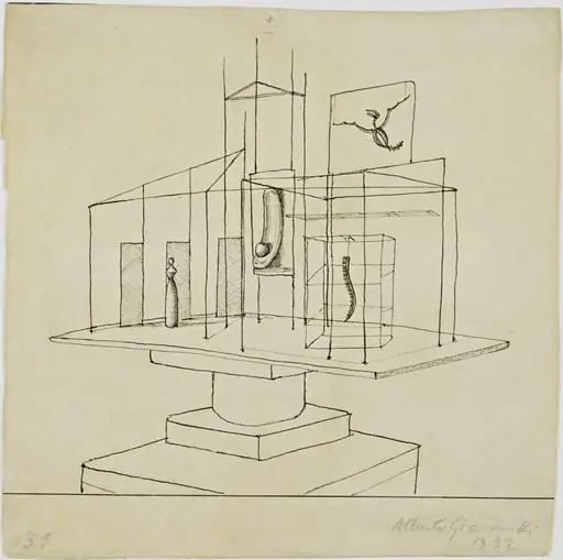 Untitled, by Alberto Giacometti
