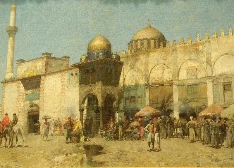 A Mosque, by Alberto Pasini