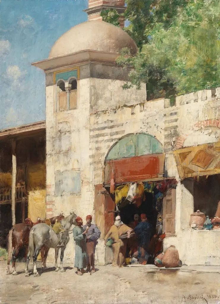 An Eastern Scene, by Alberto Pasini