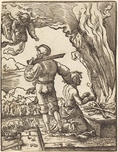 Abraham's Sacrifice, by Albrecht Altdorfer