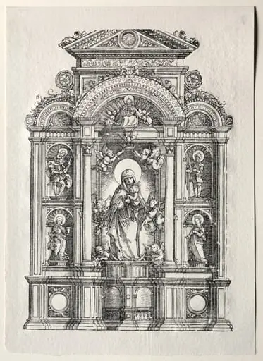 Altar mit der Schönen Maria von Regensburg, by Albrecht Altdorfer