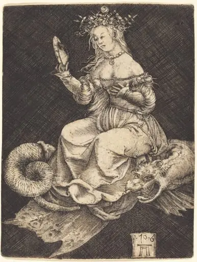 An Allegory of Pride, by Albrecht Altdorfer