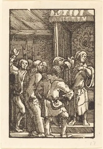 Christ before Caiaphas, by Albrecht Altdorfer