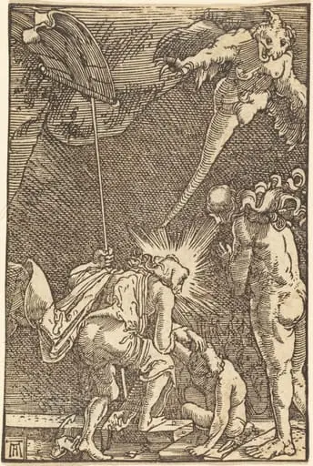 Christ Descending into Hell, by Albrecht Altdorfer
