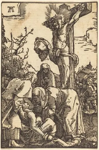 Christ on the Cross, by Albrecht Altdorfer