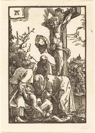 Christ on the Cross, by Albrecht Altdorfer