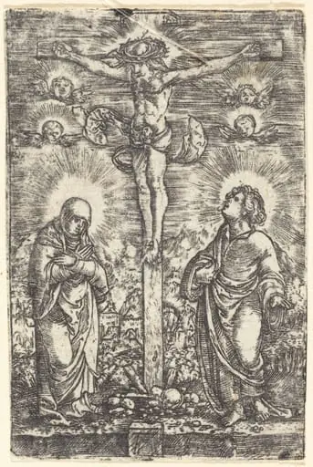 Christ on the Cross, by Albrecht Altdorfer