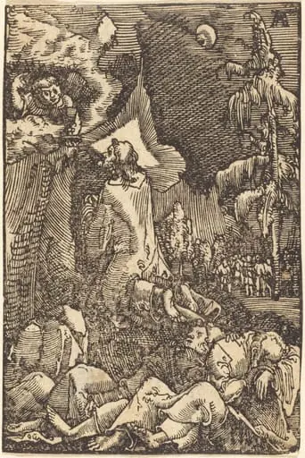 Christ on the Mount of Olives, by Albrecht Altdorfer