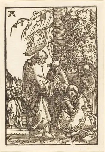 Christ Taking Leave of his Mother, by Albrecht Altdorfer