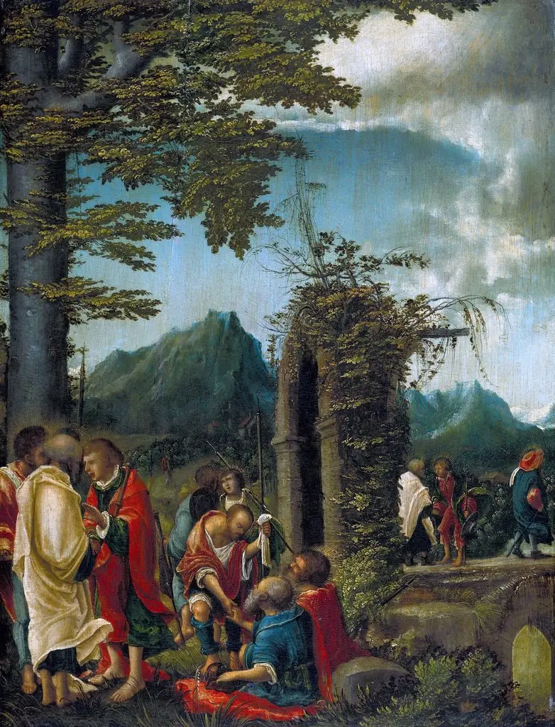Communion of the Apostles, by Albrecht Altdorfer