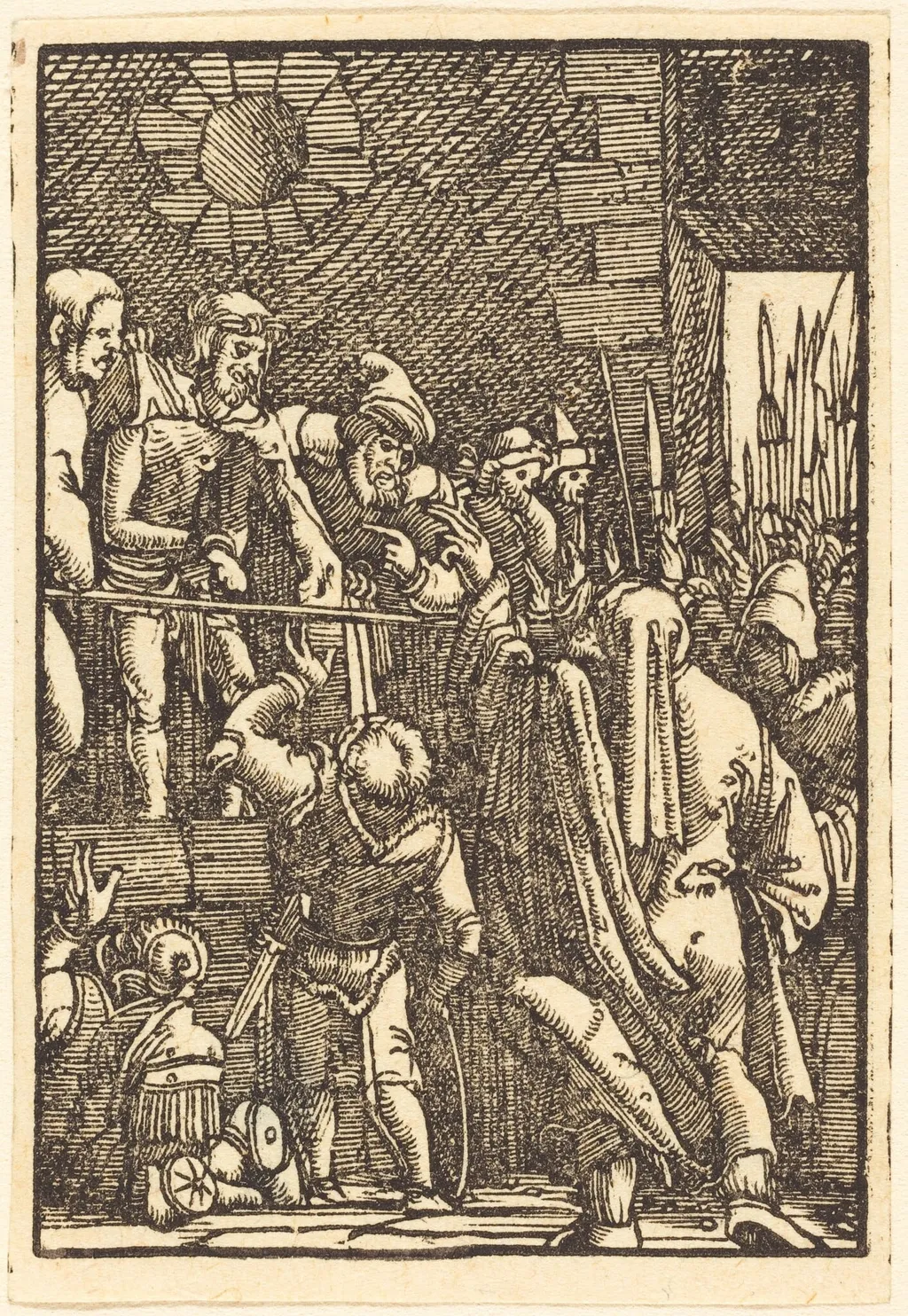 Ecce Homo, by Albrecht Altdorfer, ink, 1513