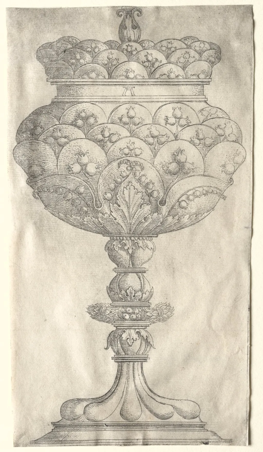 Goblet with Lillies of the Valley, by Albrecht Altdorfer, 1522
