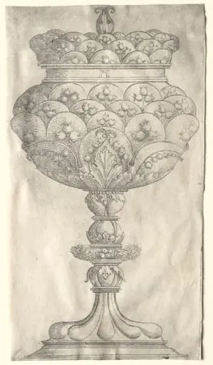 Goblet with Lillies of the Valley, by Albrecht Altdorfer