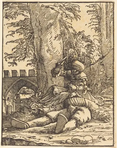 Jael and Sisera, by Albrecht Altdorfer