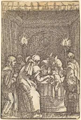 Joachim's Offering Refused, by Albrecht Altdorfer