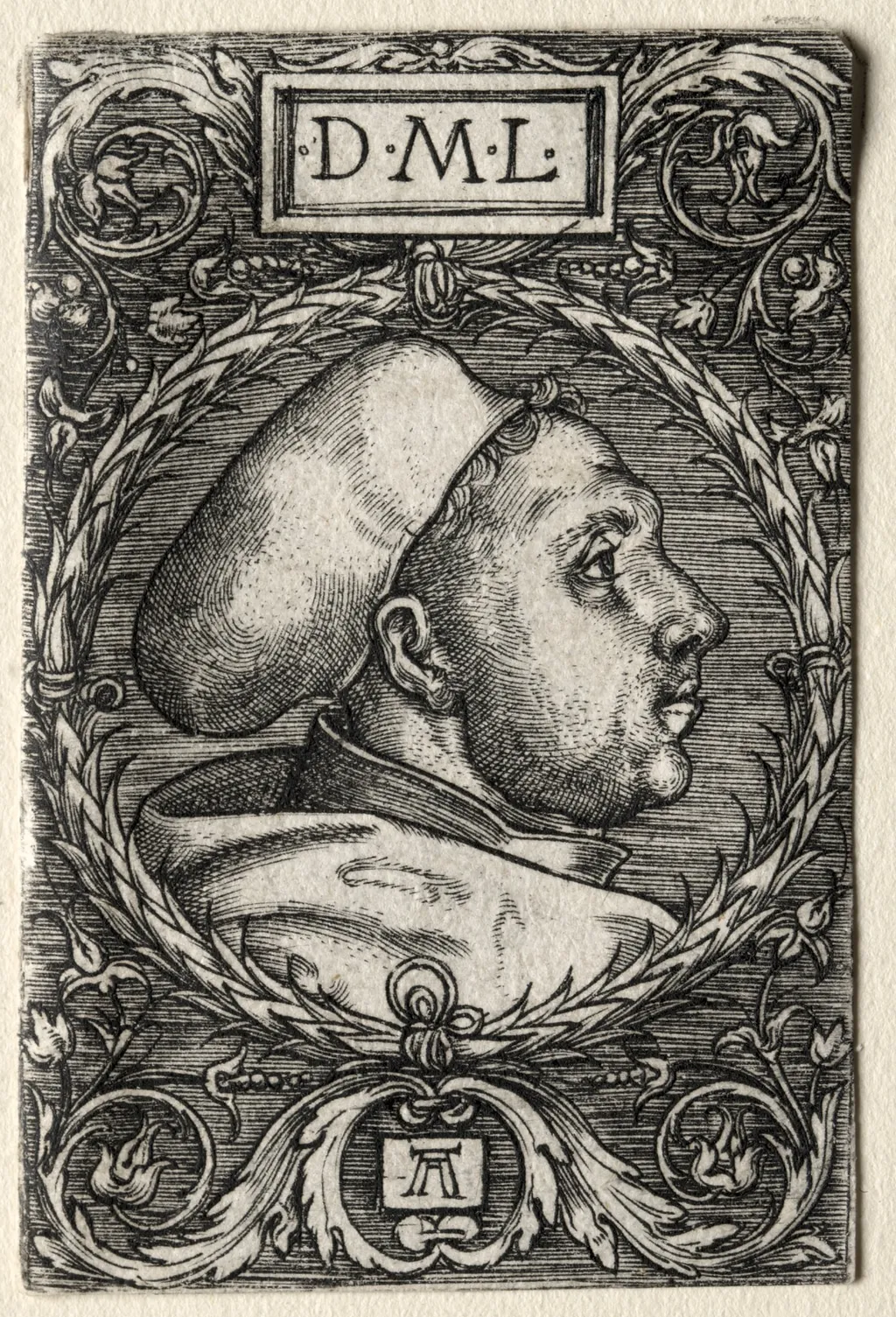 Martin Luther, by Albrecht Altdorfer, 1525