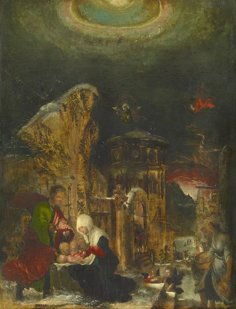 Nativity of Christ, by Albrecht Altdorfer
