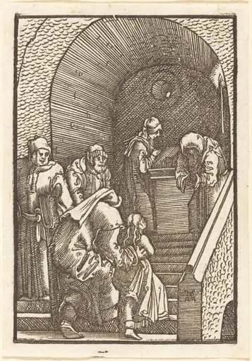 Presentation of the Virgin, by Albrecht Altdorfer