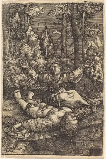 Pyramus and Thisbe, by Albrecht Altdorfer